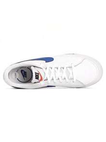 Nike 童鞋大童 全新COURT經典透氣輕便運動鞋小白鞋休閒鞋板鞋 - 藍白色 - 查看 3