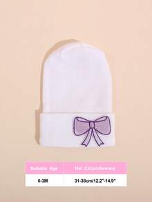 4 chiếc mũ bệnh viện cho trẻ sơ sinh, thoáng khí và ấm áp, mũ len mùa đông, dành cho cả bé trai và bé gái, mềm mại và dễ thương, phù hợp cho phòng trẻ sơ sinh. - Cô gái nhiều màu - Xem 10