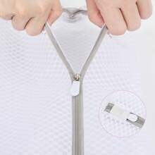 4er-Set Wäschenetz-Beutel, 30 x 40 cm Wäschebeutel für Unterwäsche, Reißverschluss-Wäschenetz-Beutel, Polyester-Wäschesack, dichtes Netz-Wäschekorb, Wäschebeutel für Waschmaschinen, BH-Beutel, Haushalts-Wäschesack-Set, quadratischer zylindrischer Wäsche-Schutzbeutel