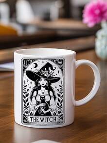 1 cốc cà phê Witchy 11oz, cách nhiệt, tái sử dụng, cốc gốm Halloween, đồ trang trí Halloween, trang trí mùa thu, chỉ rửa tay, trang trí phòng, cô dâu xác chết, tủ đông, cốc đa năng cho người lớn, lý tưởng cho Giáng sinh, Halloween, Phục sinh, Lễ tạ ơn, quà tặng sinh nhật, quà tặng ngày lễ, quà tặng Giáng sinh, đồ dùng nhà bếp, văn phòng học tập tại nhà, cốc du lịch đa năng - Nhiều màu - Xem 7