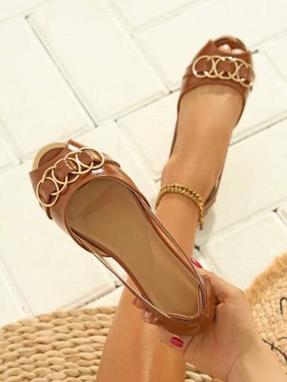 Damen Lässig Flache Slip-On Schuhe mit Hohlmuster für Herbst/Winter