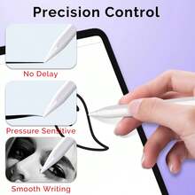 Wymienne końcówki ołówków kompatybilne z Apple Pencil Pro, ulepszone końcówki ołówków kompatybilne z Apple 2nd 1st Gen USB-C i cyfrowym ołówkiem Crayon, końcówki ołówków igłowych z etui, zestawy ołówków iPad Pro na prezenty dla matki, rodziny, przyjaciół, urodziny, akcesoria do długopisów świątecznych - Wielokolorowe - Zobacz 9