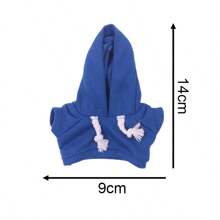 【仅衣服】17cm拉布布盲盒衣服卫衣玩偶配饰Labobo马卡龙毛绒玩偶挂饰娃娃衣服卫衣拉布布专用毛绒玩偶 - 彩色 - 查看 10