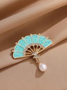 1pc Ombre Patterned Boho Style Zinc Alloy Fashion Brooch - Multicolor - View 11