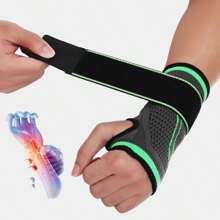 Pair Of 2 High Compression Wrist Braces For Tendonitis Splint
