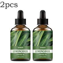 30ml/60ml Dual Size Lemongrass Aromatherapy Essential Oil, Fresh Herbal Fragrance, Long Lasting Aroma, Compatible With Diffuser/Oil Burner, Portable Design For Home, Office, Travel, Space Refreshing, Compact Size For Easy Carrying, Elegant Packaging, Perfect Gift For Friends - Lemongrass Essential Oil - View 15