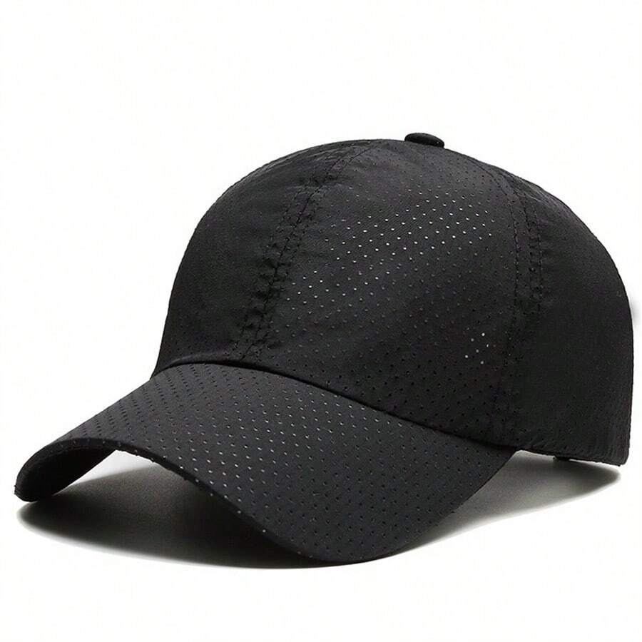 Quick Drying Hat. Outdoor Breathable Sun Protection And Shading. Baseball Cap. Simplicity. Mesh Baseball Cap - A - View 1