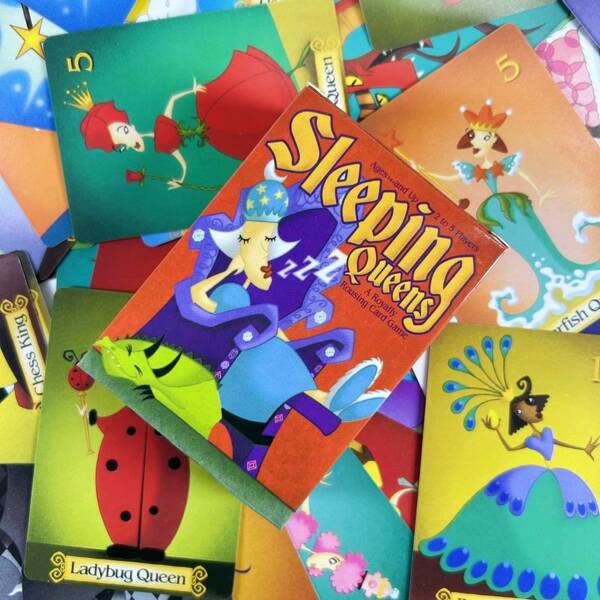Sleeping Queens Board Game Card Family Gift Wake Up Queen Strategy Game Fun Game Card