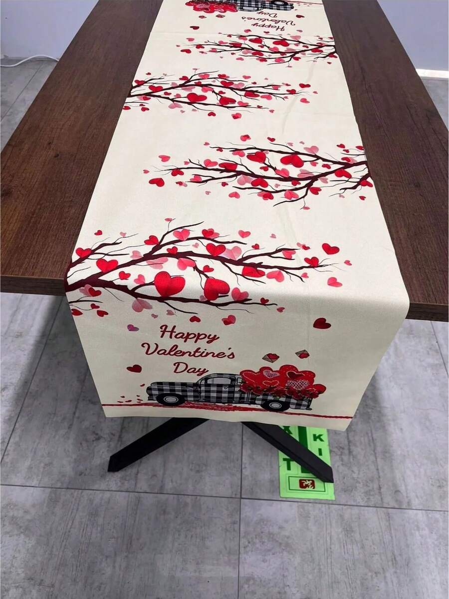 Made In Turkey - Elegant Table Runner 40x140 Cm – Modern Dining Table Decoration - Beige - View 1