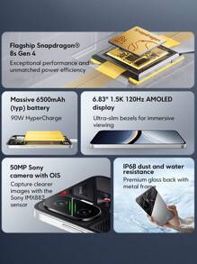 Xiaomi POCO F7 Smartphone 12GB + 256GB / 12GB + 512GB Global Version Flagship Snapdragon 8s Gen 4 Mobile Platform 6.83'' 1.5K Ultra-Bright Display 50MP Main Camera 6500mAh Battery 90W HyperCharge Up To 22.5W Reverse Charging Support NFC