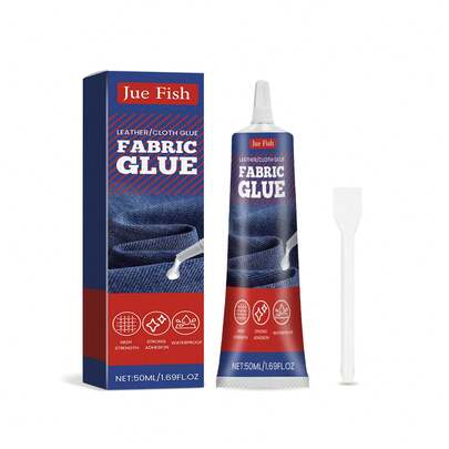 [Arrive In Three Days] 1/2/3 Pack JUE-FISH Multifunctional Fabric Adhesive For Repairing Holes In Clothes Patterns Leather Insole Multifunctional Fabric Adhesive