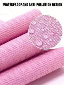 Einweg-Nagel-Kunst-Tischunterlage in Pink & Schwarz - 3-lagige wasserdichte faltbare Maniküre-Station, rutschfeste Schönheitsabdeckung für Salon, Spa, Zuhause, Tattoo- und Dentalschutz - Essentiell für Nageldesigner, Anfänger, mobile Künstler (Valentinstag, Weihnachtsgeschenkset)