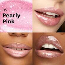 KIKO Milano 3D Hydra Lip Gloss – High Shine, Hydrating, Plumping, Non-Sticky, Moisturizing Lip Makeup - 05 Pearly Pink - 查看 3