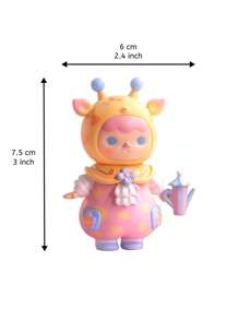1pc Or More Cute Anime Character PVC Figure Model, Blind Box/Blind Bag, Animal Tea Party Style, Perfect Halloween Gift For Figurine Collectors, Great For Room Decoration