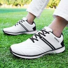 A Pair  Sporty    TPU    Golf Soccer Shoes  Outdoor    Four Seasons - 白色 - 查看 2