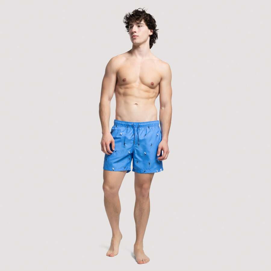 Apres Life Senorita Blue Swimshorts - Blue - View 1