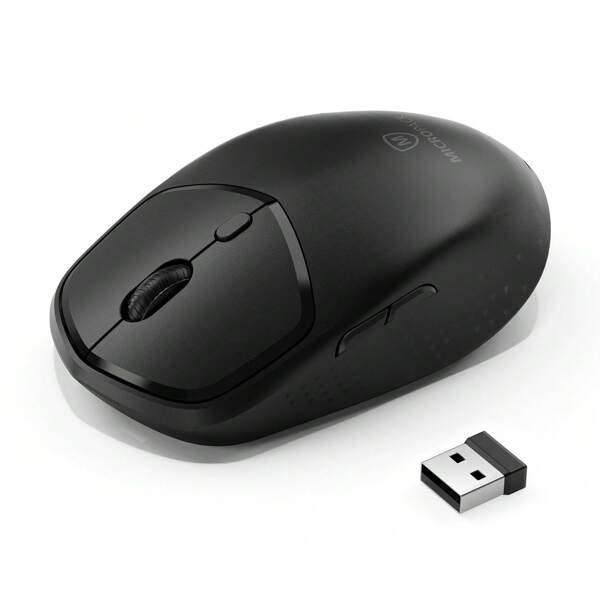 Portable Lightweight 2.4G Wireless Mouse, Antibacterial Adjustable DPI Optical Mouse For Desktops, Laptops, Office Use