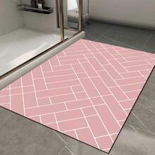 HECHO EN TURQUÍA. Alfombra turca antideslizante con estampado digital Pearl – AL4029. Suave al tacto, lavable y con reverso de fieltro antideslizante. Moderna alfombra decorativa, ideal para salón, dormitorio, baño, pasillo o entrada. Disponible en 5 tamaños (40*60, 50*120, 50*160, 50*80, 60*100 cm). Secado rápido, muy absorbente, diseño suave y cómodo. Apta para uso en interiores y exteriores.