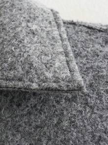 2025 Autumn/Winter Fashion Street Style Lapel Long Sleeve Double Pocket Zipper Women Jacket