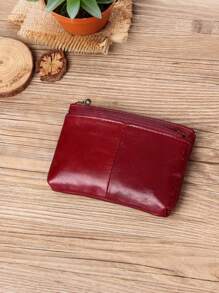 Minimalist Japanese Style Waterproof Mini Coin Purse Suitable For Students Men & Women Holds Keys Earphones Cards Leather Coin Pouch For Women Wallet Mini Wallet Purse Wallet Coin Wallet