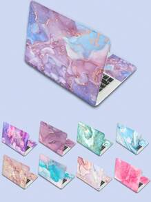 A Set Of 15-Inch Laptop Skin With Marble Pattern For Laptops, MacBooks,HP