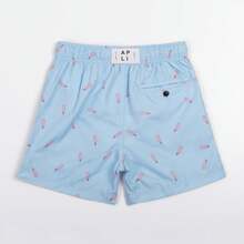 Apres Life Kids Twister Blue Swimshorts - Blue - View 2