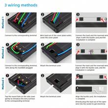 Track Socket 歐標電源插座延長器，附 USB Type C 轉接頭，高功率壁掛式，適用廚房、辦公室、居家電路翻新，可拆卸插頭，省空間，易安裝，多功能快充接口，現代白色飾面 - 白色 - 查看 10