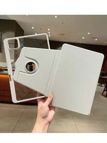 Ốp lưng bảo vệ xoay 720°, chống sốc, chống áp lực, chống trầy xước, hỗ trợ chức năng ngủ/thức, tương thích với các mẫu Mini 6/9/7/10.2/10.5/Air 4/5/10/10.9/Pro 11"/Air 11 (M2)/Air 13 (M2)/Pro 11 (M4)/Pro 13 (M4) 2024 và các mẫu 12.9", cũng phù hợp với S6 Lite/S7/S8/S9/S9FE/S8 Plus/S9FE 12.4/S7FE - Xám - Xem 6