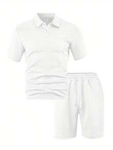 Men's Casual Sports Suits Men's Shirts And Shorts For Summer