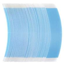 M60 Pcs Wig Tape Double Sided SelfAdhesive Toupee Tape Strong Hold Hair Extension Tapes Wig Accories Tapes Replacement For Women Men Wigs Lace Hairpieces Blue 8001 - as pic - View 1