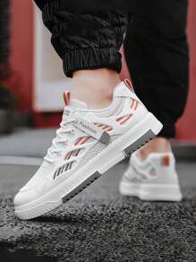 2025 新款休闲小众百搭男士运动鞋，网眼透气休闲沙滩鞋，2000 年代风格情人节创意 - 彩色 - 查看 7