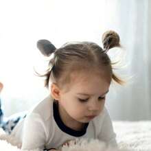 100 Stücke bunte Kinder-Haarschmuckteile, Baby-Haargummis
