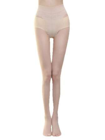 Everyday Versatile Minimalist Skin-Tone Pantyhose