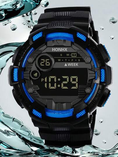 1pc/Set Casual Versatile Watch, Suitable For Daily Wear, High School & College Students, Sports Style Electronic Watch, Great For Birthday, Women's Gift, Anniversary, Year-End Promotion, Singles' Day, Halloween Promotion And Other Holiday Gifts