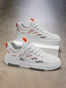 2025 新款休闲小众百搭男士运动鞋，网眼透气休闲沙滩鞋，2000 年代风格情人节创意 - 彩色 - 查看 25