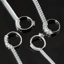 A Set Of 4 Ring Adjusters In 4 Different Sizes, Suitable For Loose Rings, Transparent Silicone Ring Protectors, Suitable For Both Women And Men, Ring Adjusters That Allow You To Adjust The Rings Without Changing Their Size. - 4pcs Transparent - View 9
