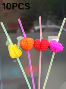100/200/300pcs Thickened Durable Black Straws, Black Bendable Straws, Length 8.27inch/21cm, Coffee And Stirrers, Drink Accessories, Diameter 0.24inch/0.6cm, Suitable For Kitchen, Bar, Club, Drinks, Milk, Soda Water, Party, Restaurants And Home Use