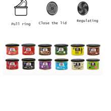 Odświeżacz powietrza do samochodu, organiczne włókno, aromaterapeutyczne puszki do domu, eliminator zapachów, niezbędne, trwałe ozdoby samochodowe, narzędzia