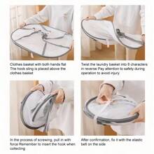 Red plegable multifuncional, cubierta de alimentos anti-viento y anti-mosquitos, deshidratador de alimentos de poliéster con tapa, red colgante portátil para secar pescado y verduras, sin necesidad de electricidad