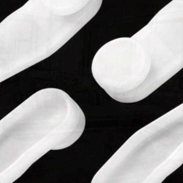 Pangda 50 Pieces White Plastic Curtain Track Glider Hooks Rail Track Runners Slider For Window And Shower