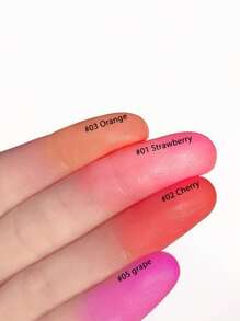 ETUDE Dear D 樱桃色唇彩 02，透气水润膜融合配方，保湿妆效，不粘腻镜面妆感，显色度更高，提亮暖色调肤色，持妆12小时，易于叠加，磁吸渐变粉盒，斜角唇刷，打造瞬间光泽感十足的职场妆容，易于涂抹，韩式彩妆，9克/0.32盎司