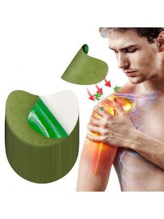 自热艾灸贴，数小时深度热敷舒缓膝盖、背部、颈部、肩部，男女适用