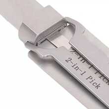 NetHong Stainless Steel SS001 PRO Key Decoder Perfect Match For Key Picking Hook Tool - Silver - View 10