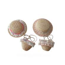 Women Shoulder Bags - SW標草帽粉裙邊(兒童) - 查看 7