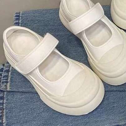 Weiche Lolita JK japanische Schuhe mit dicker Sohle