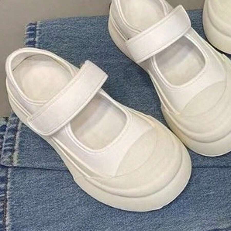 Weiche Lolita JK japanische Schuhe mit dicker Sohle