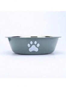 Large Capacity Pet Bowl, Stainless Steel Anti-Spill Cat Dog Food Bowl, For Medium/Large Pets, Anti-Slip Anti-Bite, Easy To Clean (Note: The Product May Have Minor Scratches Due To Friction During Transportation, Which Is A Normal Phenomenon And Does Not Affect The Normal Use And Function Of The Product. We Are Always Committed To Providing High-Quality Products, Thank You For Your Understanding And Support!)