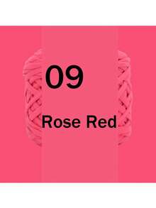 1/2 件 T 恤纱,大号 300g ± 20g T 恤纱卷 - 2 厘米宽,机织针织纱,柔软且用途广泛,适用于 DIY 工艺品,用于钩编和编织袋、靠垫、玩偶、毯子、拖鞋、手工艺钩编项目,有多种颜色可供选择,多色纱 | 涤纶纱 | 腈纶纱 | 钩编纱 | 工艺纱 | 鲜艳的纱球 | 多功能工艺材料、针织配件和用品 - 彩色 - 查看 24