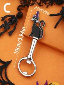 1 件不锈钢开瓶器，适合万圣节、圣诞节、送给朋友、家人、爸爸、圣诞节、派对、伴郎、兄弟、万圣节、感恩节、万圣节礼物