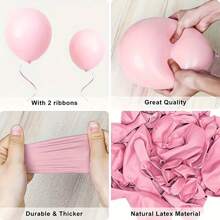 108个黄色、蓝色、紫色、粉色和绿色乳胶气球，适用于新娘送礼会、周年纪念、毕业典礼、嘉年华、婴儿派对、性别揭晓派对、婚礼、生日、房间派对装饰，适合男孩、女孩、儿童、婴儿。 - 彩色 - 查看 6